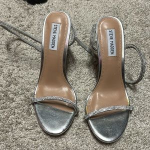 Steve Madden rhinestone heels